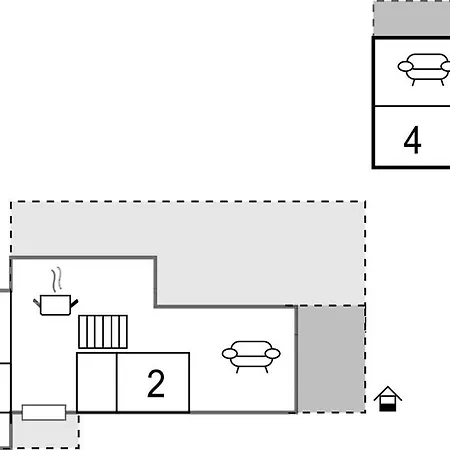 Prázdninový dům 4 Bedroom Awesome In *